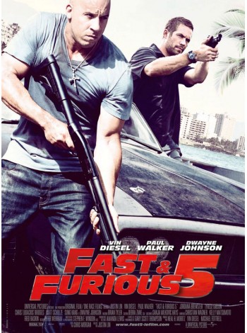 THE FAST AND FURIOUS เร็ว..แรงทะลุนรก ภาค 1 - 5 DVD MASTER 5 แผ่นจบ พากย์ไทย/อังกฤษ บรรยายไทย